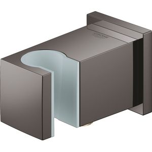 GROHE Euphoria Cube Douche wandaansluitbocht met wandhouder - Hard Graphite - 26370A00