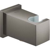 GROHE Euphoria Cube Douche Wandaansluitbocht met Wandhouder - Hard Graphite - 26370AL0