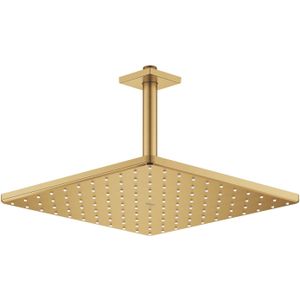 GROHE Rainshower SmartActive 310 Cube Hoofddouche - 31x31cm - 1 straalsoort - plafondarm 14.2cm - geborsteld cool sunrise 26566gn0