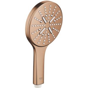 GROHE Rainshower SmartActive 130 Handdouche - 13 cm - 3 Straalsoorten - Warm Sunset Geborsteld