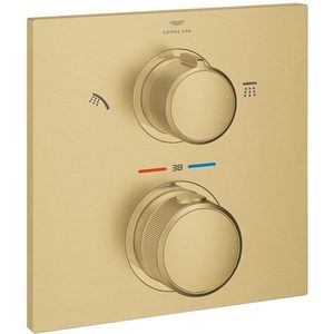 GROHE Allure thermostaat opbouwdeel met omstel Brushed Cool Sunrise 29181GN2