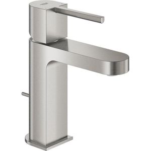 GROHE Plus waterbesparende wastafelkraan s-size met waste supersteel 32612DC3