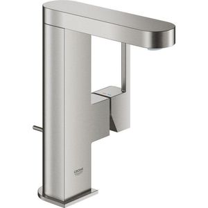 GROHE Plus Waterbesparende Wastafelkraan - Maat M - Draaibare Uitloop - met Waste - Supersteel