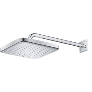GROHE Tempesta 250 Cube Hoofddouche - 25cm - 1 straalsoort - wandarm 38cm - chroom/wit 26687000