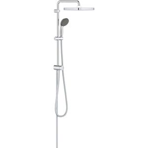 GROHE Vitalio Start Regendoucheset Opbouw - hoofddouche vierkant 25cm - handdouche rond - chroom 26698000