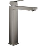 GROHE Eurocube waterbesparende wastafelkraan xl-size m. gladde body brushed hard graphite 23406AL0