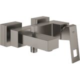 Grohe Eurocube Badmengkraan Hard Graphite Geborsteld