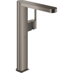 GROHE Plus Waterbesparende Wastafelmengkraan - Maat XL - Zonder Waste - Hard Graphite Geborsteld