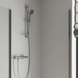 GROHE QuickFix Precision Get Thermostatische Douchekraan - EcoJoy - met Koppelingen - Chroom