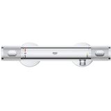 GROHE Grohtherm 1000 Performance Thermostatische Douchekraan - 15cm - met koppelingen - EcoJoy® - chroom - 34776000