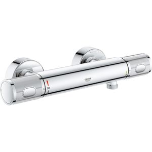 GROHE QuickFix Precision Feel Thermostatische Douchekraan - EcoJoy - CoolTouch - Incl. Koppelingen