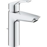 GROHE Eurosmart waterbesparende wastafelkraan m-size met trekwaste chroom 2339330E