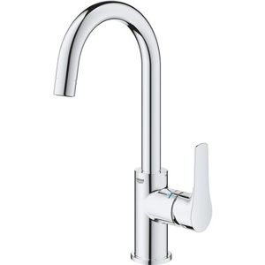 GROHE Eurosmart waterbesparende wastafelkraan l-size met pop-up waste chroom 23970003