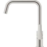 GROHE Eurosmart Keukenkraan - Hoog - Draaibare Uitloop - Rvs Look 30567DC0