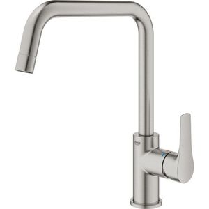 GROHE Eurosmart Keukenkraan - Hoog - Draaibare Uitloop - Rvs Look 30567DC0