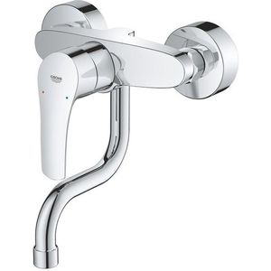 GROHE Eurosmart Keukenkraan - draaibare uitloop - inbouw - chroom 31509003