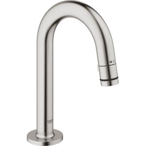 GROHE Universal Toiletkraan - Hoge C Uitloop - Supersteel - Water Saving Technologie