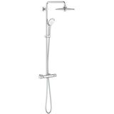 GROHE Euphoria Regendoucheset Opbouw- Hoofddouche 26cm - Massage Handdouche Rond - Thermostatisch