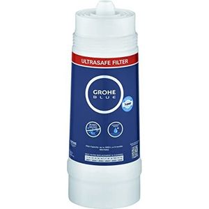GROHE Blue - UltraSafe Filter (3000 L capaciteit, filtert bacteriën en microplastic, vermindert storende stoffen), 40575002, 1 stuk (1 stuk)