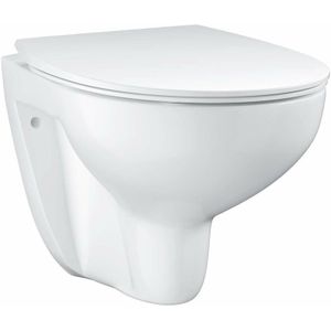 GROHE Solido Bau wandcloset diepspoel spoelrandloos 36.8x53.1cm 6/3L incl zitting wit