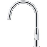 Grohe Bauflow keukenmengkraan c-uitloop uittrekbare mousseur 30549000