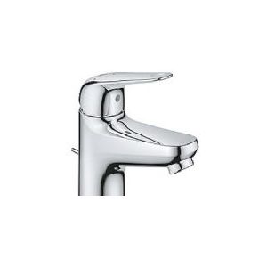GROHE QuickFix Swift eengreepsmengkraan met pop-up waste set - S-Size - Energie- en waterbesparend - Chroom