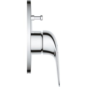 GROHE Swift - badkraan inbouw (met temperatuurbegrenzer, met inbouwbehuizing, duurzaam oppervlak), chroom, 24336001