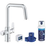 GROHE Blue Pure Start Chromo30596000 Mondstuk voor waterfiltratie met actieve koolfilter