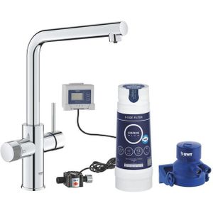 GROHE Blue pure minta S-size filter starterkit chroom 30589000