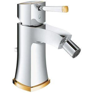 Grohe Grandera bidetkraan m/waste chroom/goud 24372ig0