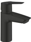 GROHE Start Wastafelkraan Waterbesparend Lage uitloop Met push open waste Mat zwart