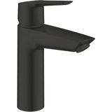 GROHE Start - Wastafelkraan (waterbesparend, M-formaat, incl. installatiegereedschap, flexibele aansluiting); matzwart, 235752432, chroom, 1 stuk