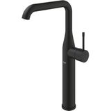 Grohe Essence New 1-gats wastafelkraan xl-size m. gladde body voorsprong 17.9cm phantom black 24170KF1