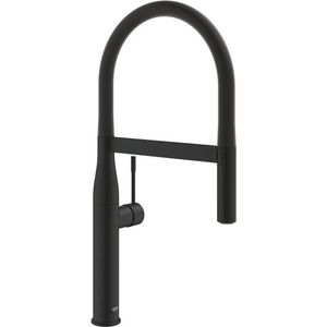 GroheEssence New1-gats keukenkraan m. professionele uittrekbare handdouche m. 2 straalsoortenvoorsprong 24cmphantom black 30503kf0