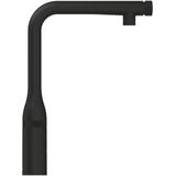 Grohe Essence smartcontrol keukenmengkraan L-uitloop phantom black 31928KF0