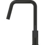 GROHE QuickFix Start Keukenkraan - Met uittrekbare uitloop - Hoge uitloop - Matte Black