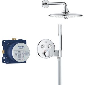 GROHE Precision SmartControl Inbouw Douchesysteem - Modern - Chroom - Met Thermostaatkraan