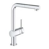Grohe - Minta Einhand-Spültischbatterie, L-Auslauf, mit