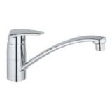 GROHE Eurodisc Keukenkraan - Chroom - Draaibare Uitloop - GROHE SilkMove®