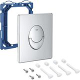 Grohe Rapid sl service bedieningsplaat verticaal chroom 42304000