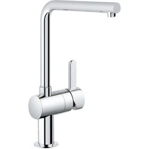 Keukenkraan grohe flair l-uitloop 1-gats en uittrekbare handdouche chroom