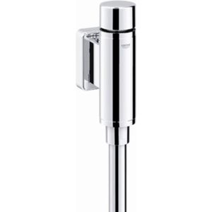 GROHE Rondo urinoirspoeler 1/2 met stopkraan, spoelpijp en verbinder chroom 37339000