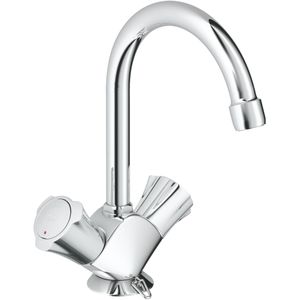 GROHE Costa-L Wastafelkraan - Met ketting - Chroom