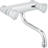 GROHE Costa L Keukenkraan - Onderuitloop - Inbouw - Chroom