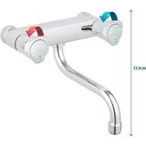 GROHE Costa L Keukenkraan - Onderuitloop - Inbouw - Chroom