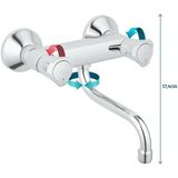 GROHE Costa L Keukenkraan - inbouw - chroom 31187001