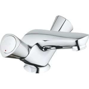 GROHE Costa S wastafelkraan met waste inclusief gegoten uitloop chroom 21255001