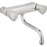 GROHE Costa S Keukenkraan - onderuitloop - inbouw - chroom 31195001