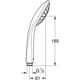 GROHE Euphoria Mono Douchekop - Ø 11 cm