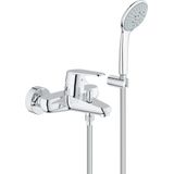 GROHE Eurodisc Cosmopolitan badkraan met omstel en koppelingen 46mm inclusief garnituur chroom 33395002